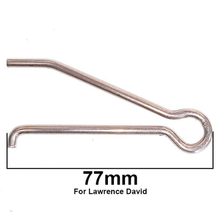 Lawrence David Type Stainless Steel Locking Buckle With Spring Pin