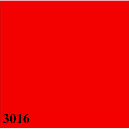 Square of red Panama PVC material - 3016